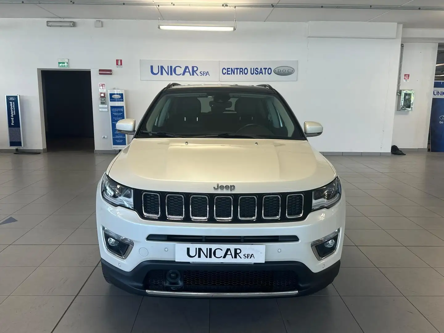 Jeep Compass Compass  2.0 mjt Limited 4wd 140cv c.auto Blanco - 2