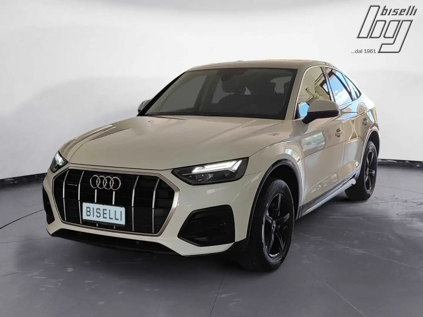 Audi Q5 Sportback 40 2.0 B A tdi mhev 12V quattro s-tronic Wit - 1