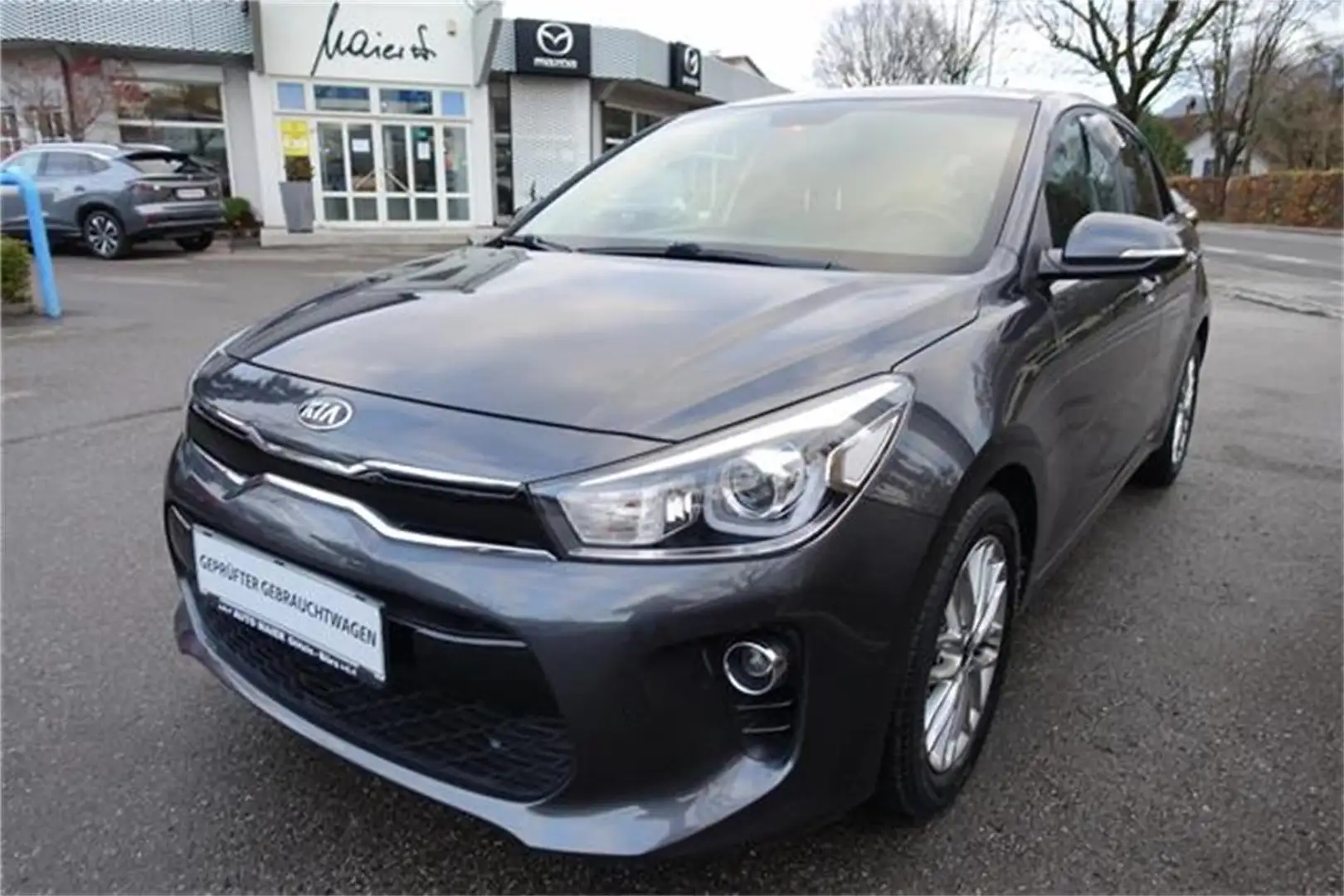 Kia Rio 1,25 MPI Silber ISG Grau - 1