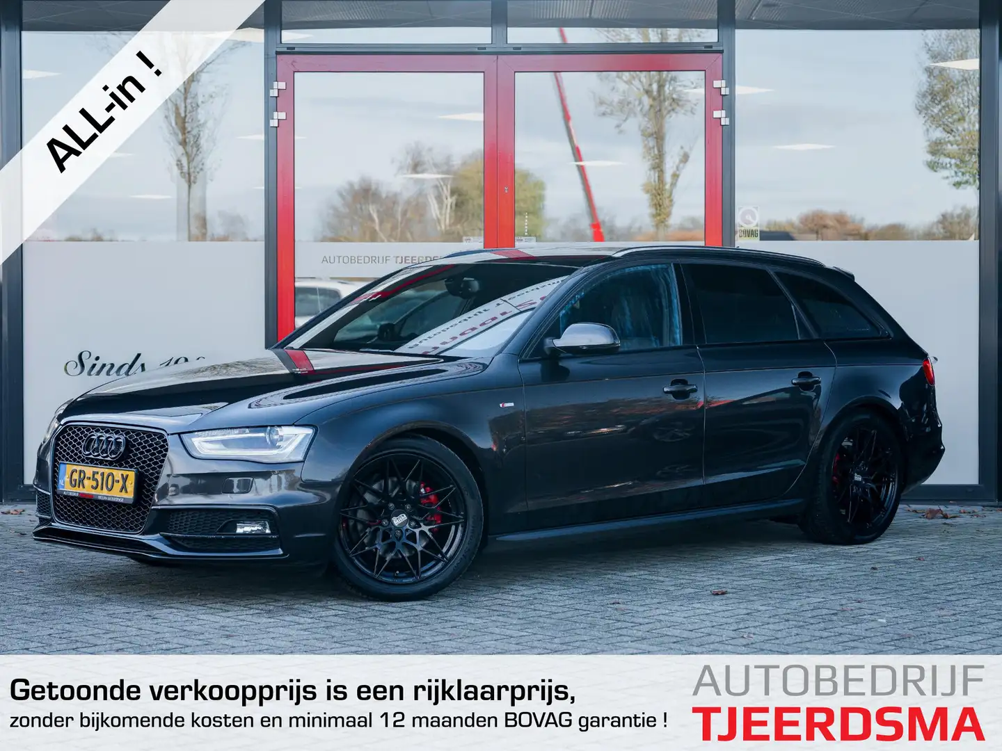 Audi A4 Avant 1.8 TFSI S Edition 170PK | Trekhaak | 3x S-L Grijs - 1