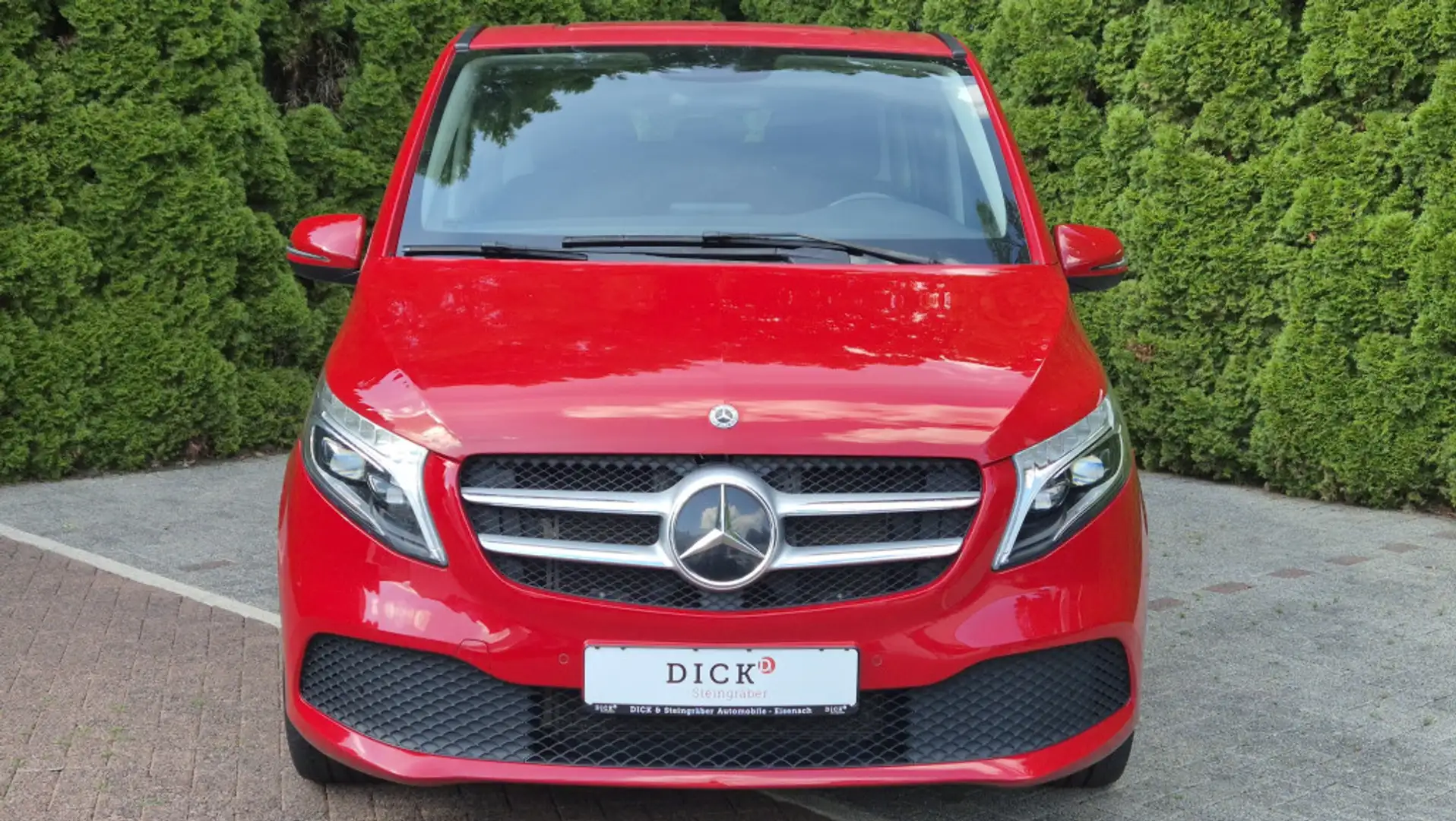 Mercedes-Benz V 220 d 9G Lang LED+NAV+KAM+SHZ+AHK+7SITZER+TEMP Roşu - 2