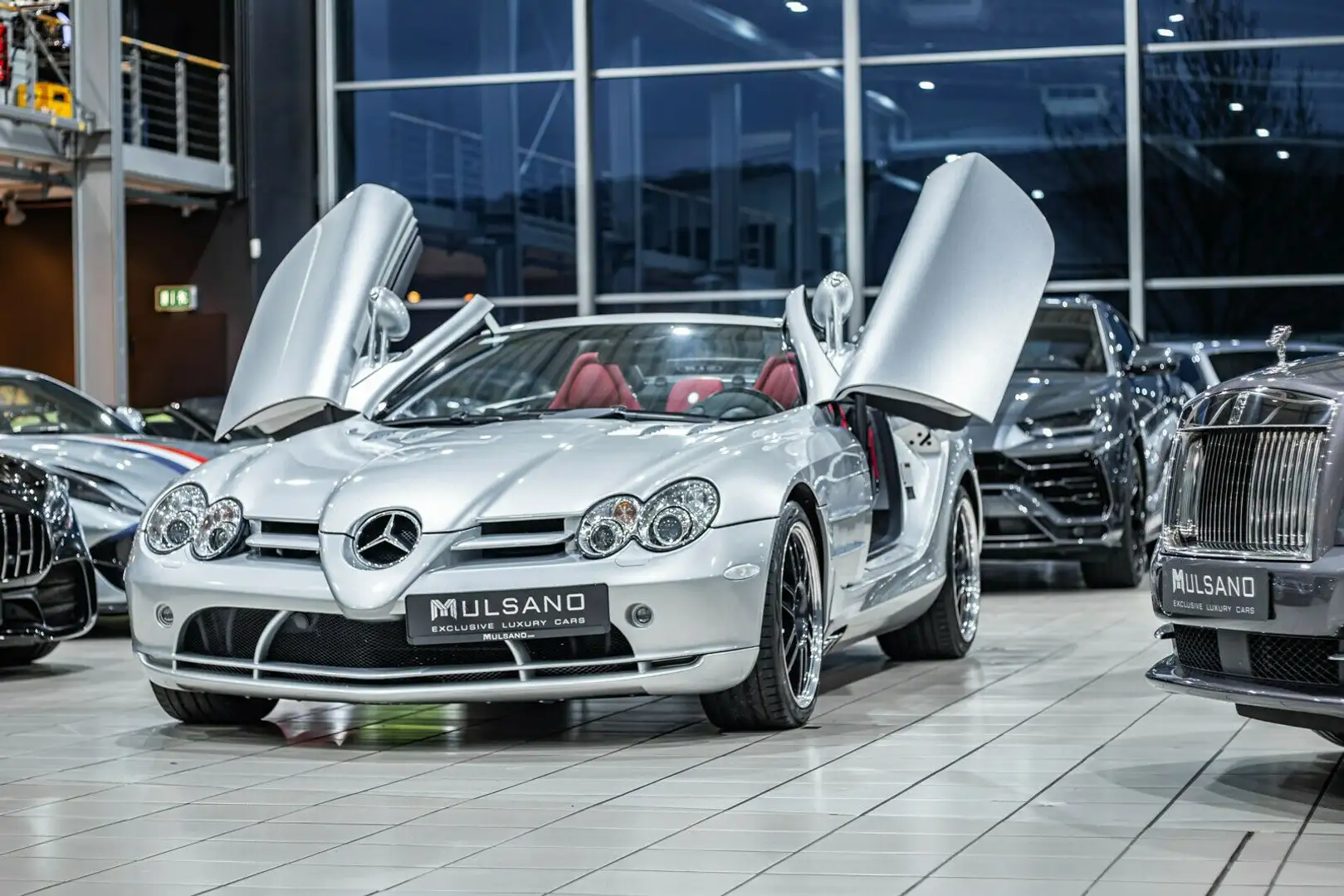 Mercedes-Benz SLR Roadster CARBON SL300ROT EXCLUSIVE 722SRAD Argento - 1