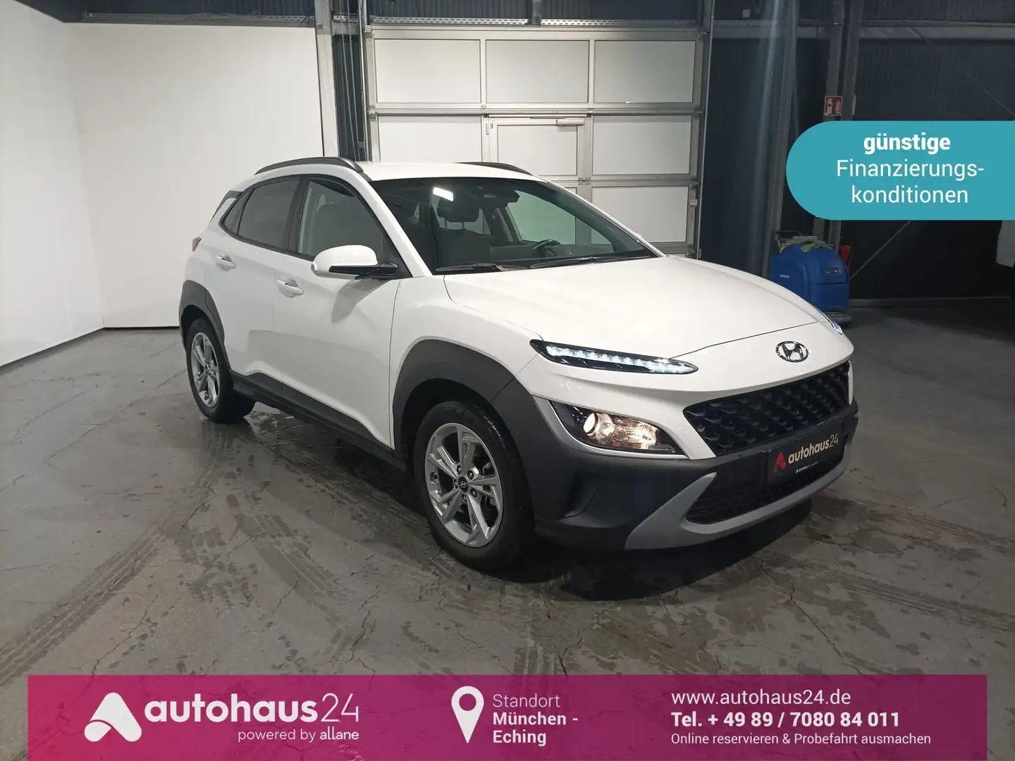 Hyundai KONA 1.0 T-GDI Ed. 30 2WD ParkPilot|Sitzhz|App Weiß - 1