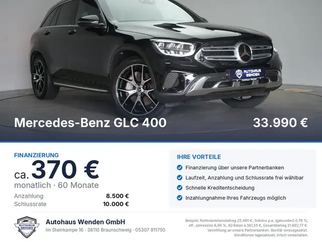 Mercedes-Benz GLC 400 d 4Matic 9G Tronic Leder/Distronic/AHK/K