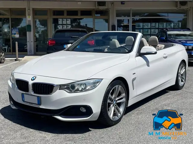 BMW 420 420d Cabrio Sport 184cv auto con garanzia 12-48 M