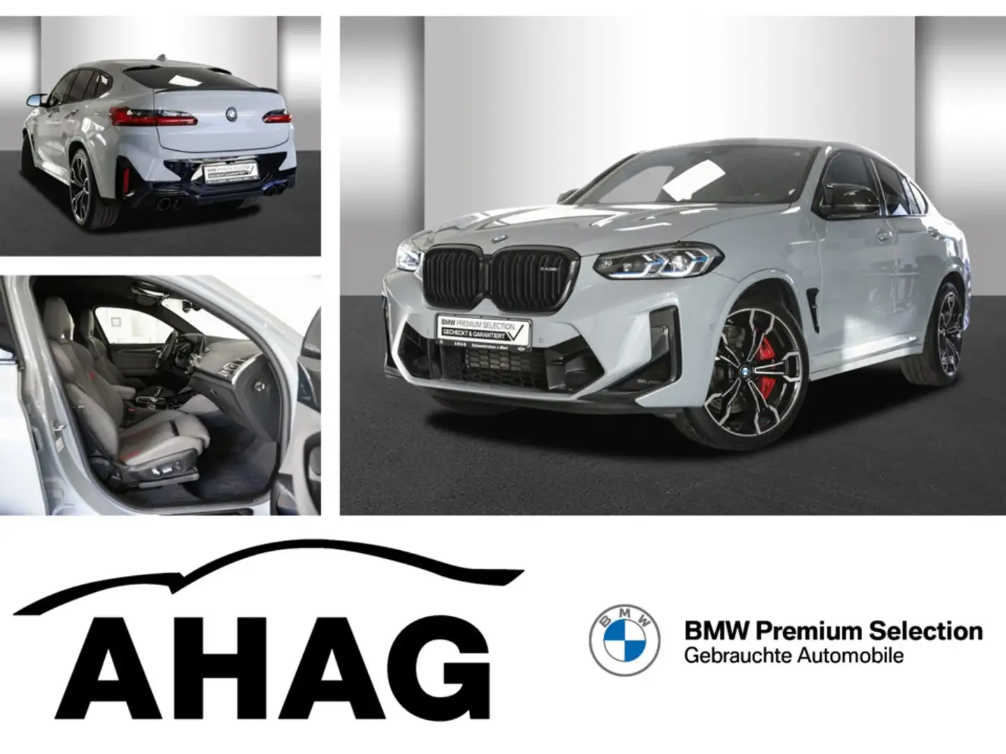 BMW X4 M COMPETITION AT Competition Paket Head-Up Grau - 1