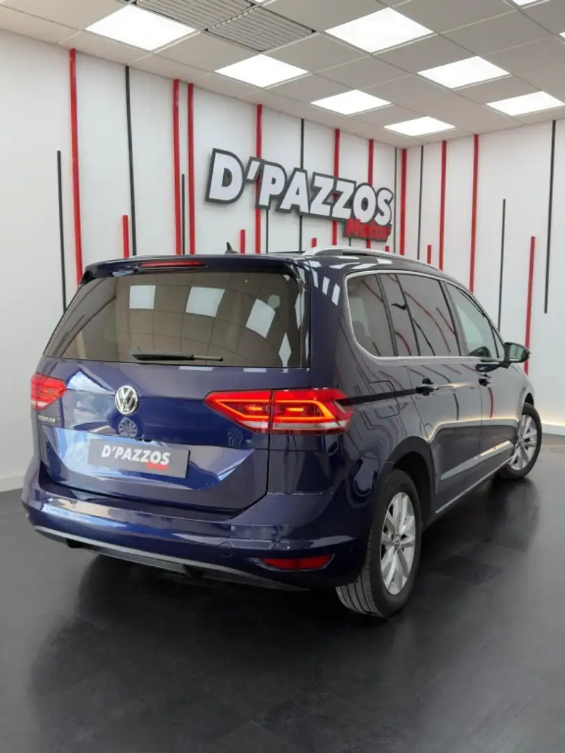 Volkswagen Touran 1.6TDI Business and Navi Edition 85kW Azul - 2