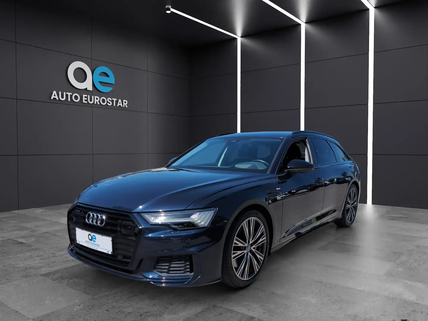Audi A6 55 TFSI e qu. S-Line *Matrix*HUD*ACC* Blau - 1