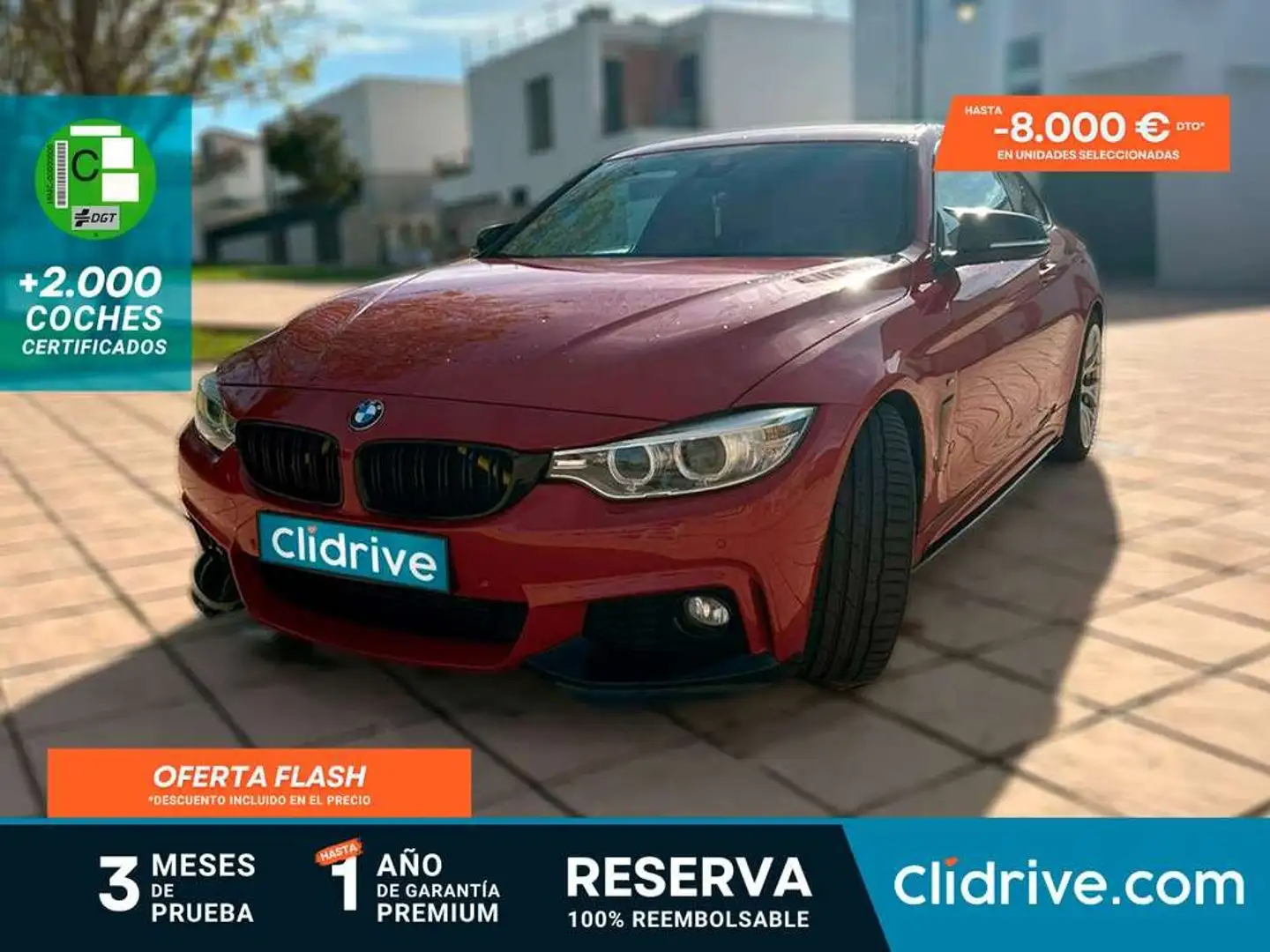 BMW 428 428iA Coupé xDrive Rojo - 1