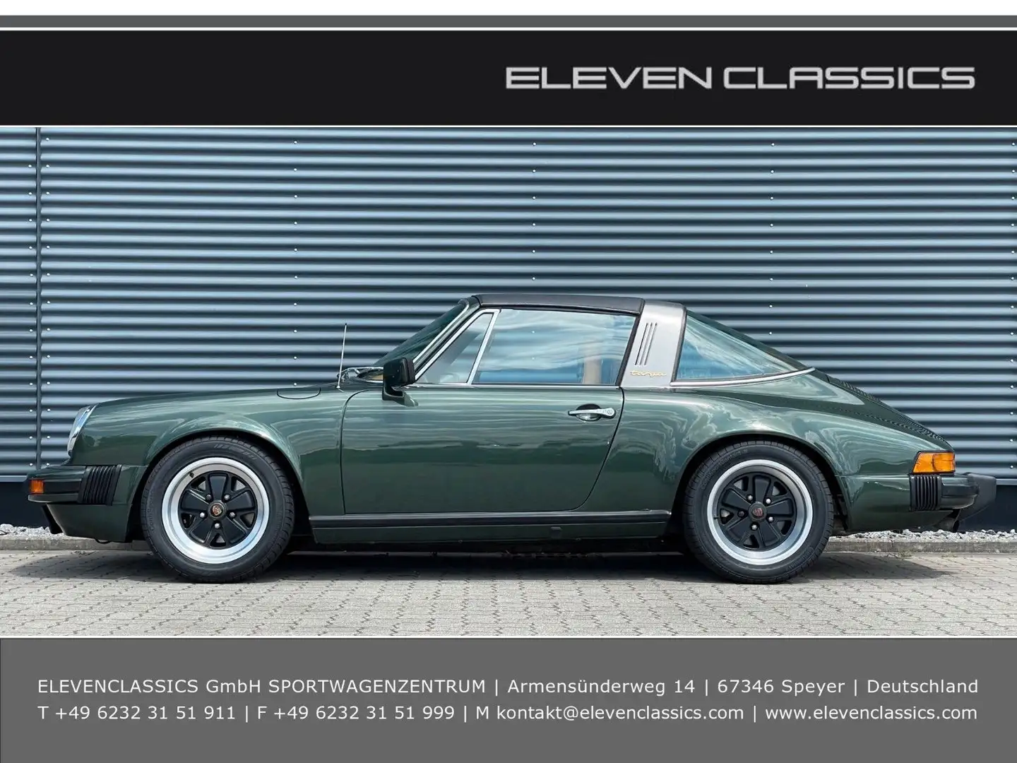 Porsche 911 3.0 SC Targa Grün - 1