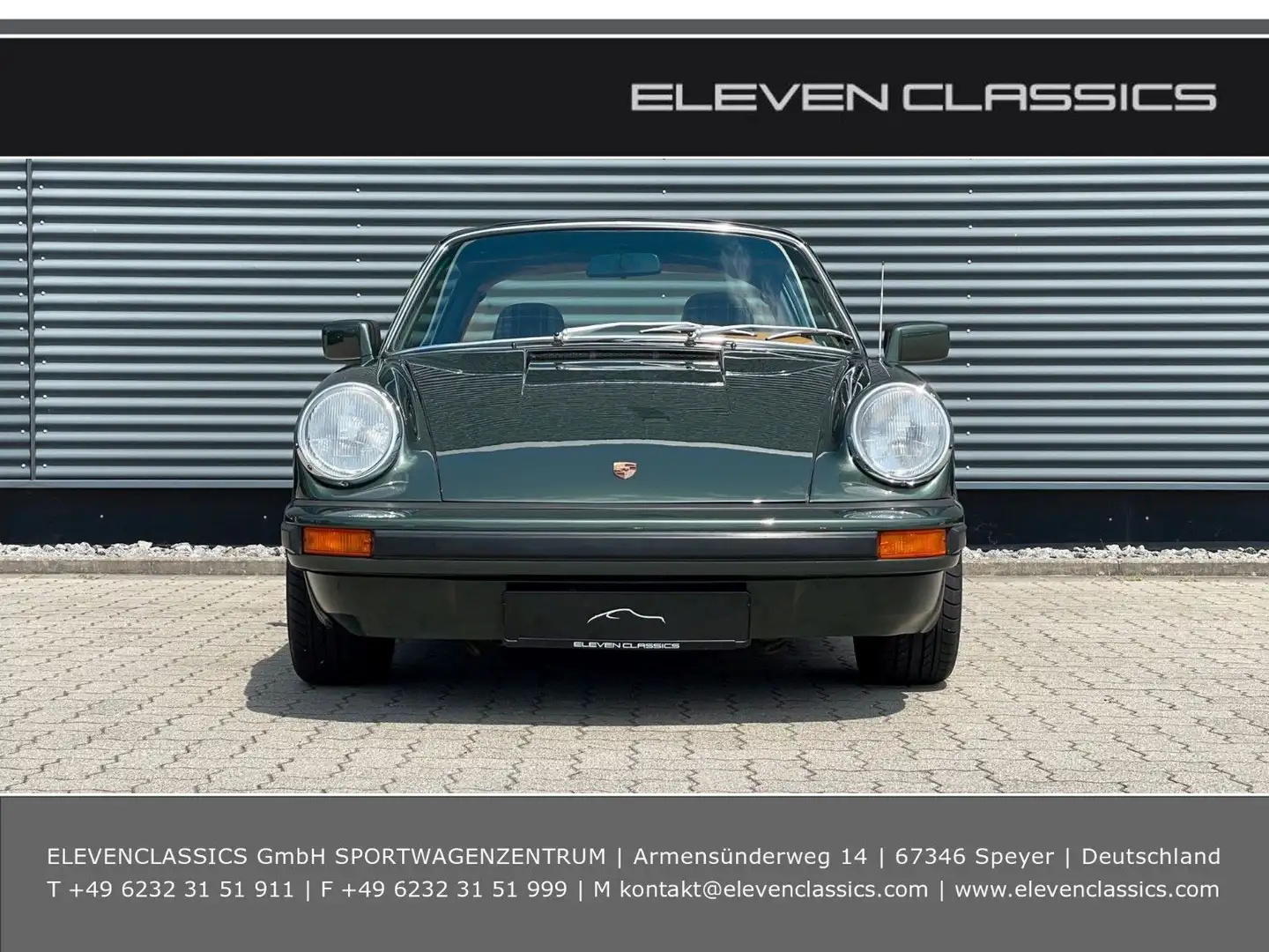 Porsche 911 3.0 SC Targa Grün - 2