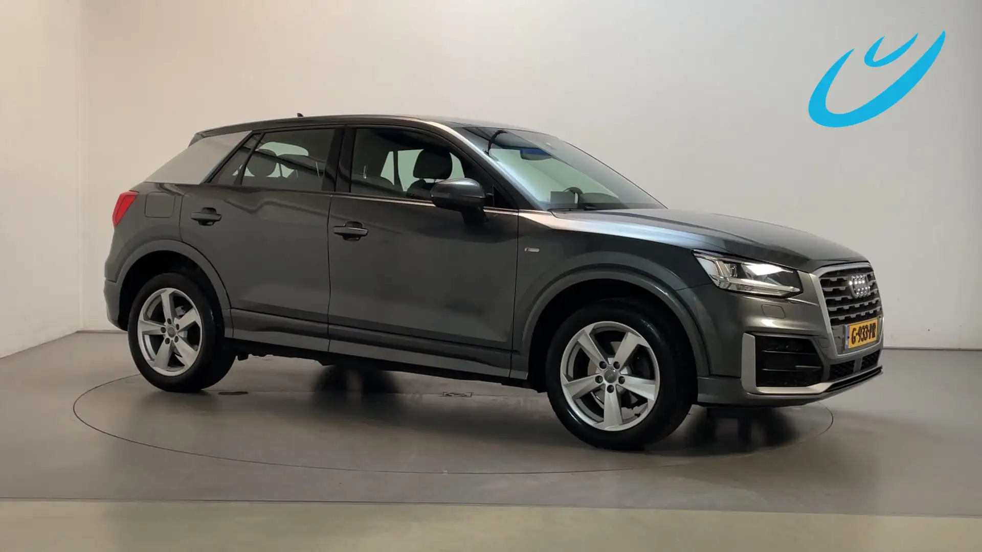 Audi Q2 35 TFSI 150pk S-Tronic S Edition S-Line LED Leder- Grijs - 1