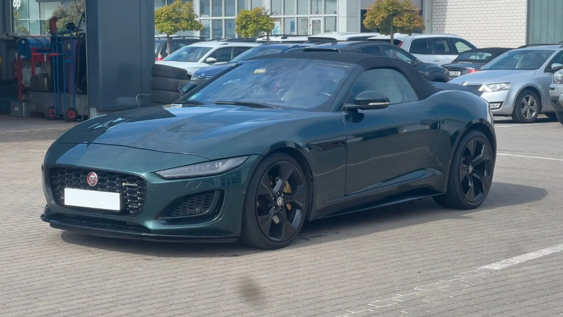Jaguar F-Type F-TYPE Cabriolet R-Dynamic*Sonderpreis*Mängel* Verde - 1