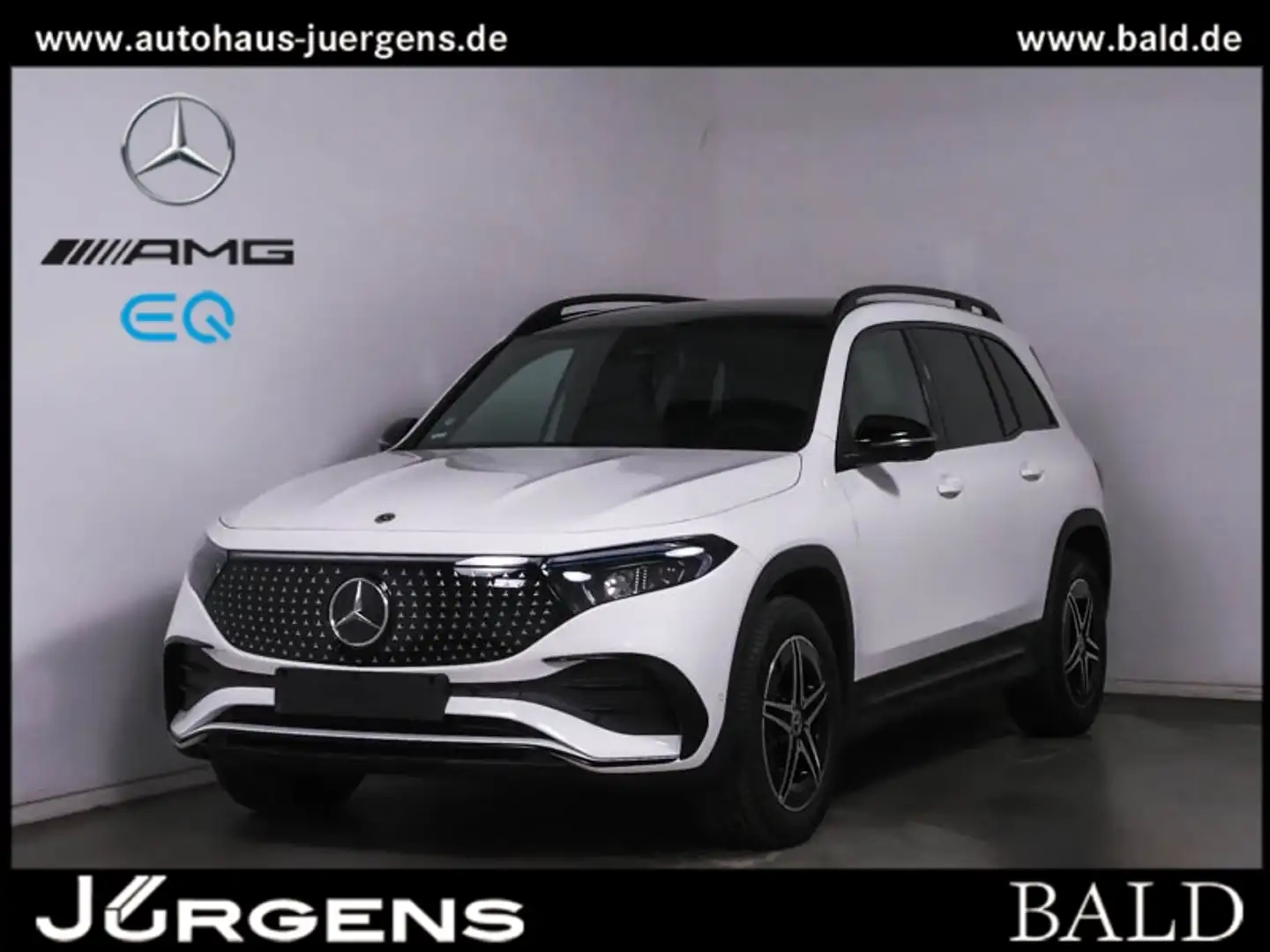 Mercedes-Benz EQB 300 4M AMG-Sport/Pano/7Sitzer/360/Dist/Night Alb - 2