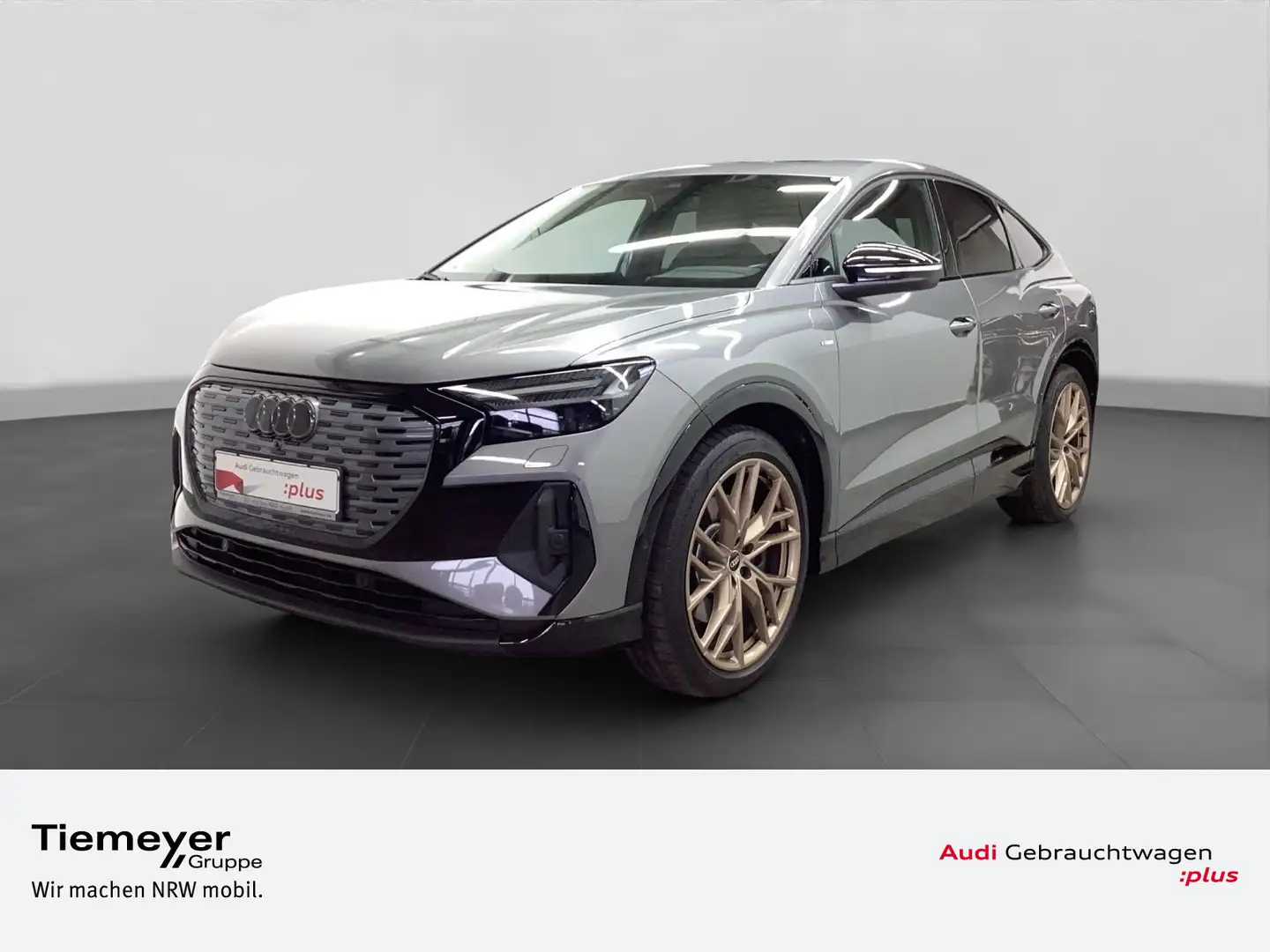Audi Q4 e-tron Sportback 40 2x S LINE MATRIX DAB+ STD Grau - 1
