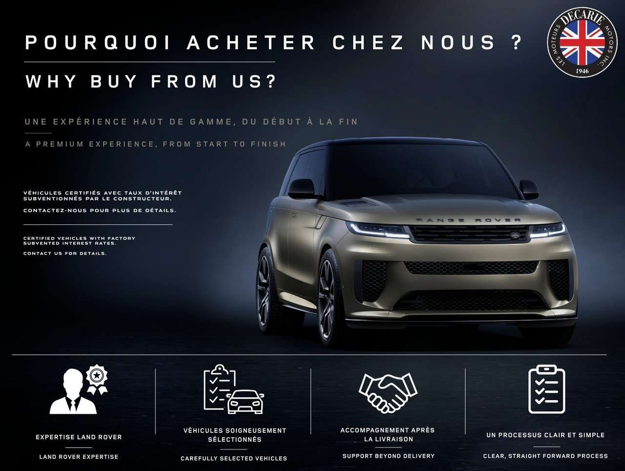 2026 Land Rover Range Rover Evoque P250 S *Ltd Avail* CPO Warranty included. Financin — снимка 1