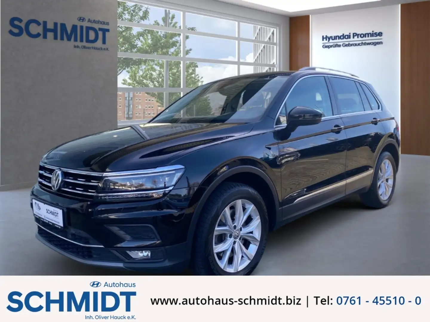 Volkswagen Tiguan Highline DSG BMT Start-Stopp 4Motion 2.0 TSI Leder Noir - 1