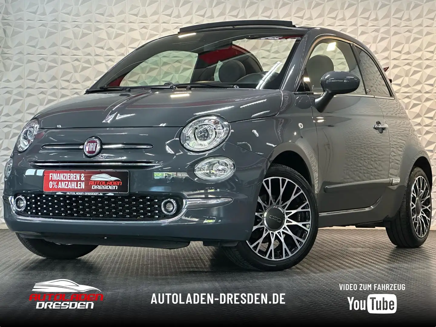 Fiat 500C 1.2 Star XENON#DAB#BEATS#TEMPO#PDC#TÜV NEU Grau - 1