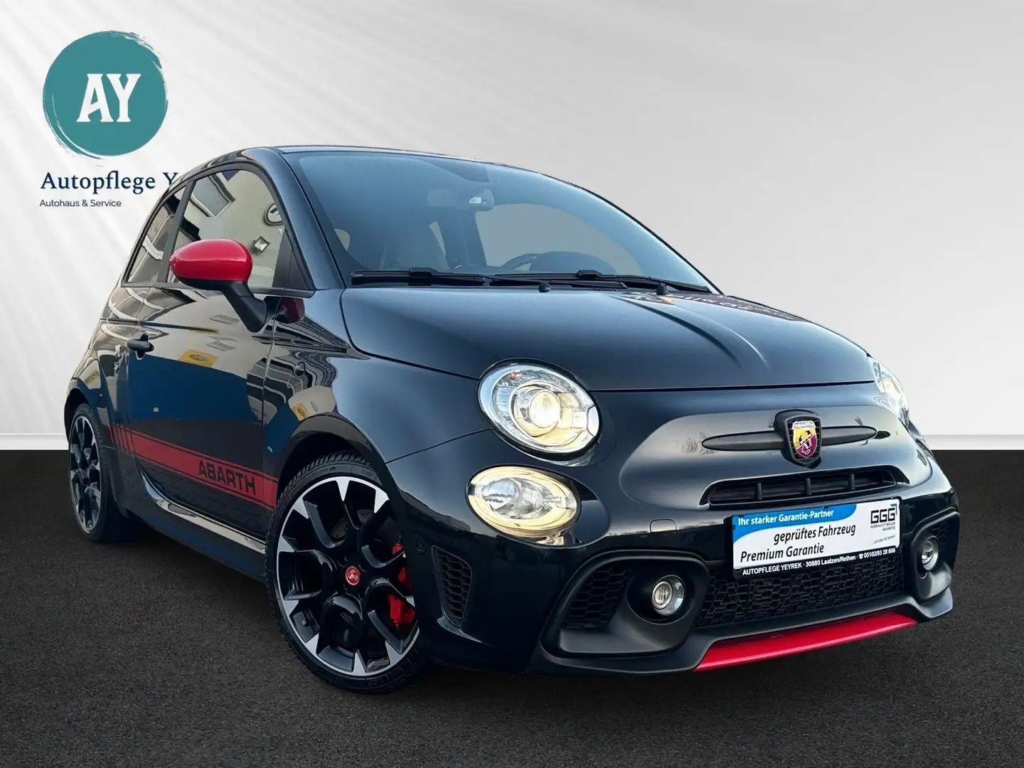 Abarth 500 595 Competizione|Renn-Sportsitze|Xenon|Navi Schwarz - 1