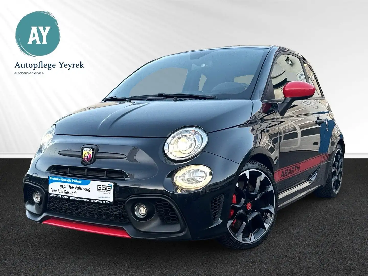 Abarth 500 595 Competizione|Renn-Sportsitze|Xenon|Navi Schwarz - 2