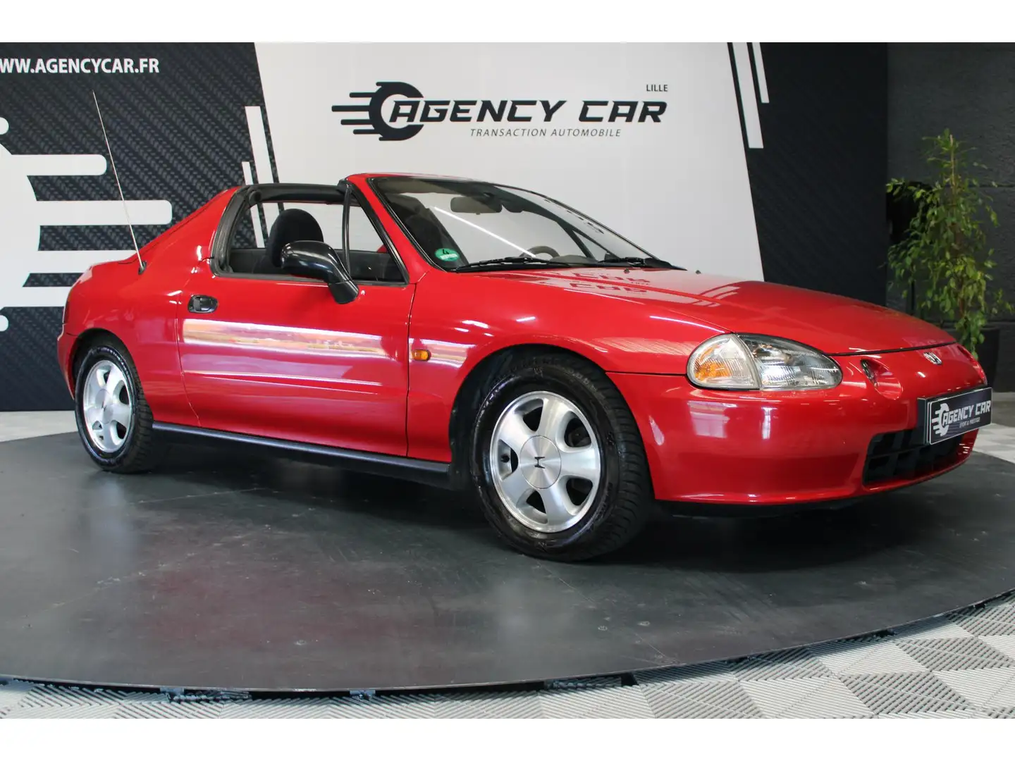 Honda CRX 1.6 Découvrable 1992 ESi Rojo - 2