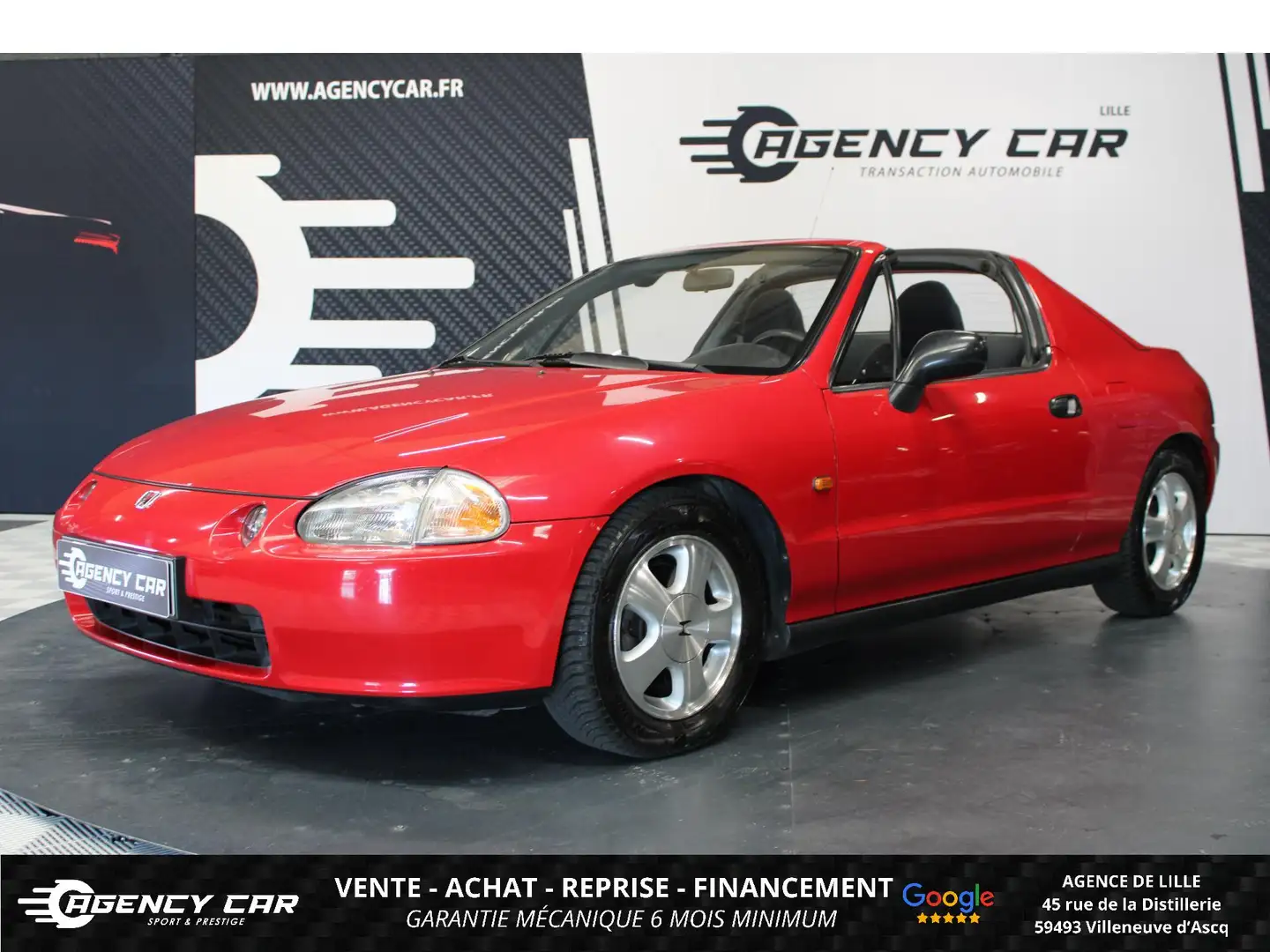 Honda CRX 1.6 Découvrable  1992 ESi Rot - 1