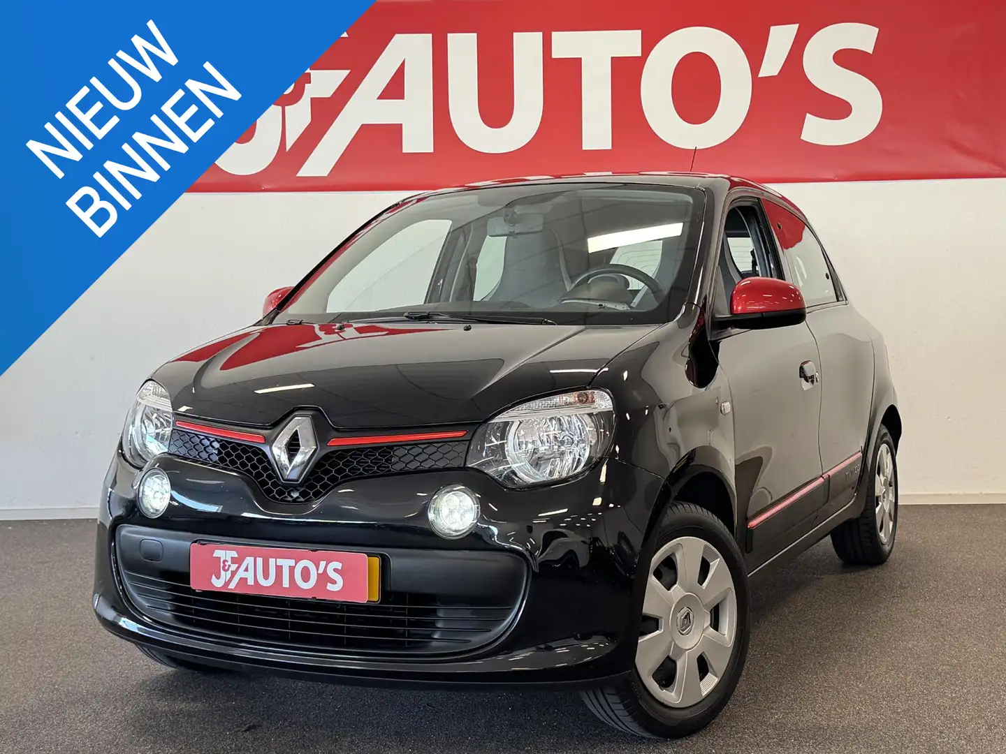 Renault Twingo 1.0 SCe Dynamique ECC AIRCO, CRUISE, ELEC PAKKET, Zwart - 1