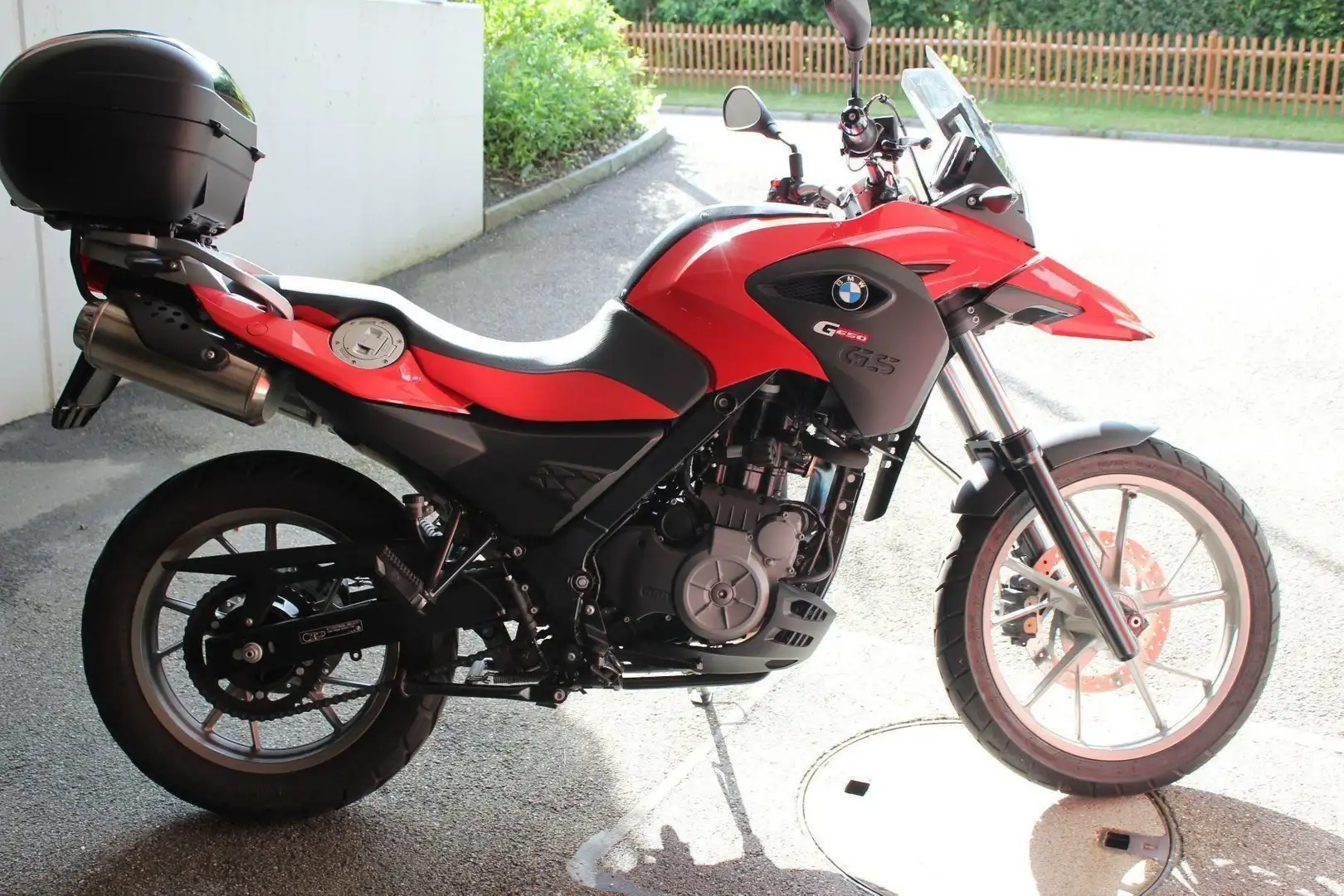 BMW G 650 GS Rouge - 1