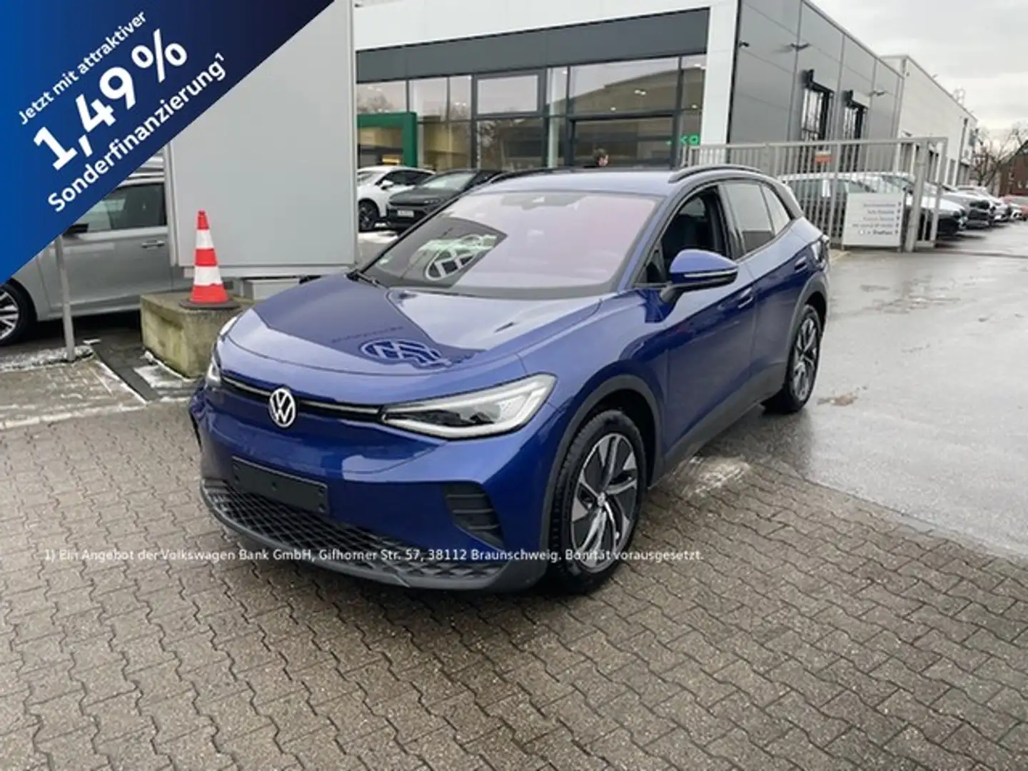 Volkswagen ID.4 Pure SideAssist ACC Wärmep. Navi 19Zoll IQ-Light Blau - 1