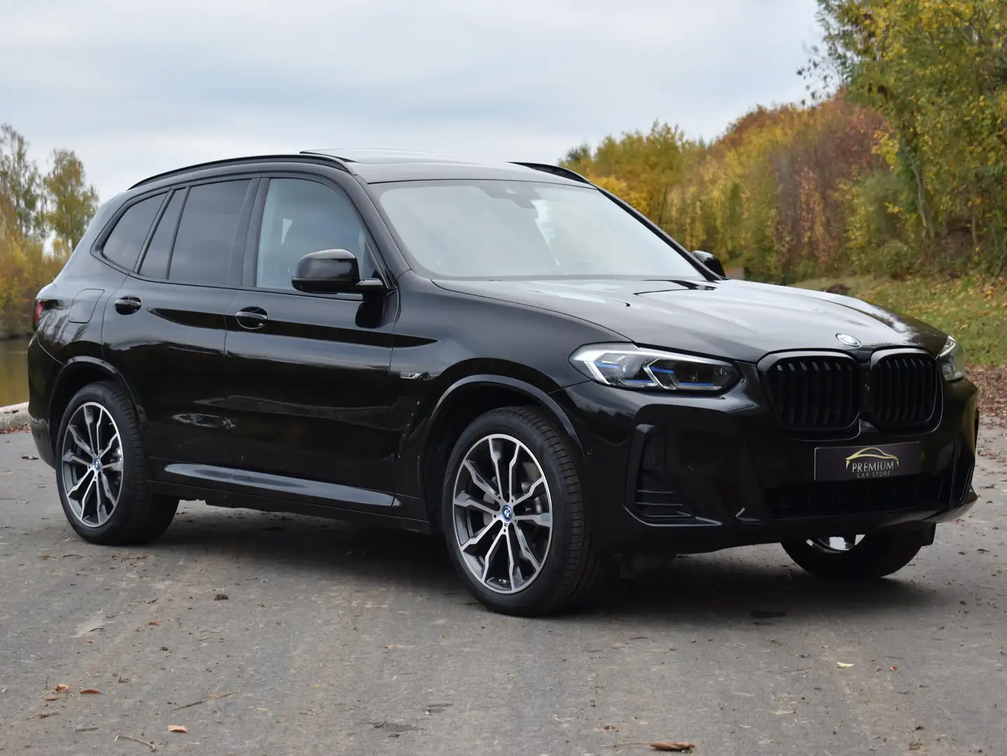 BMW X3 30e XDRIVE M-SPORT|LASER|PANO|TREKHAAK|360CAM Noir - 2