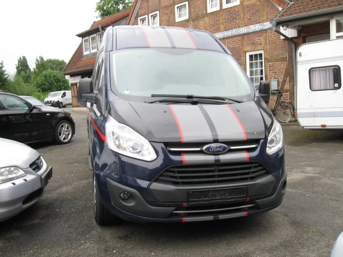 Ford Transit Custom 310 L2 H2 Trend /Camper Azul - 1