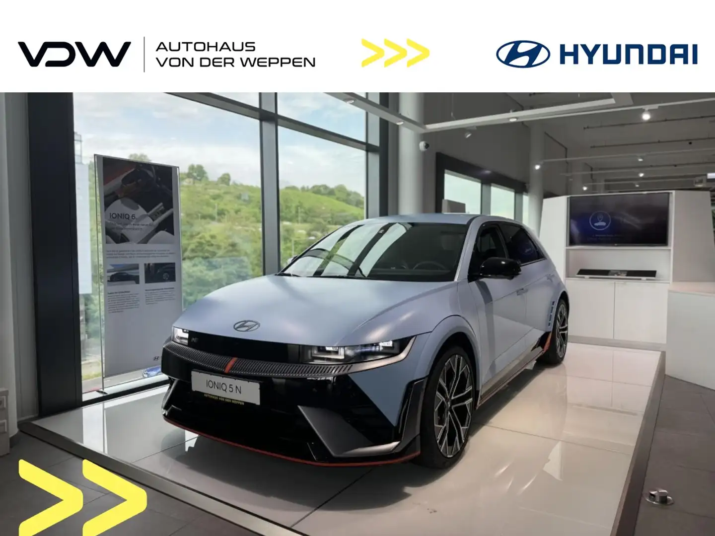 Hyundai IONIQ 5 N ALLRAD MIT SITZPAKET(LEDER-ALCANTARA)! Klima Bleu - 1