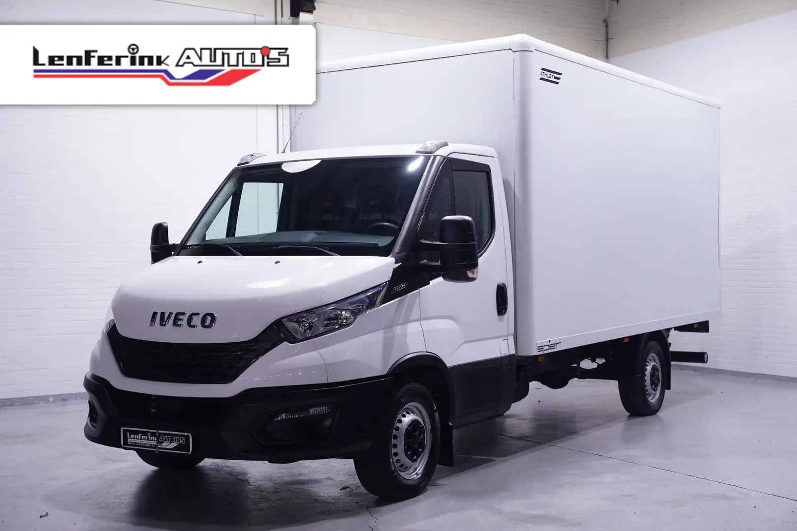 Iveco Daily 35S16 160 pk Bakwagen met Laadklep Airco Audio/DAB Blanc - 1