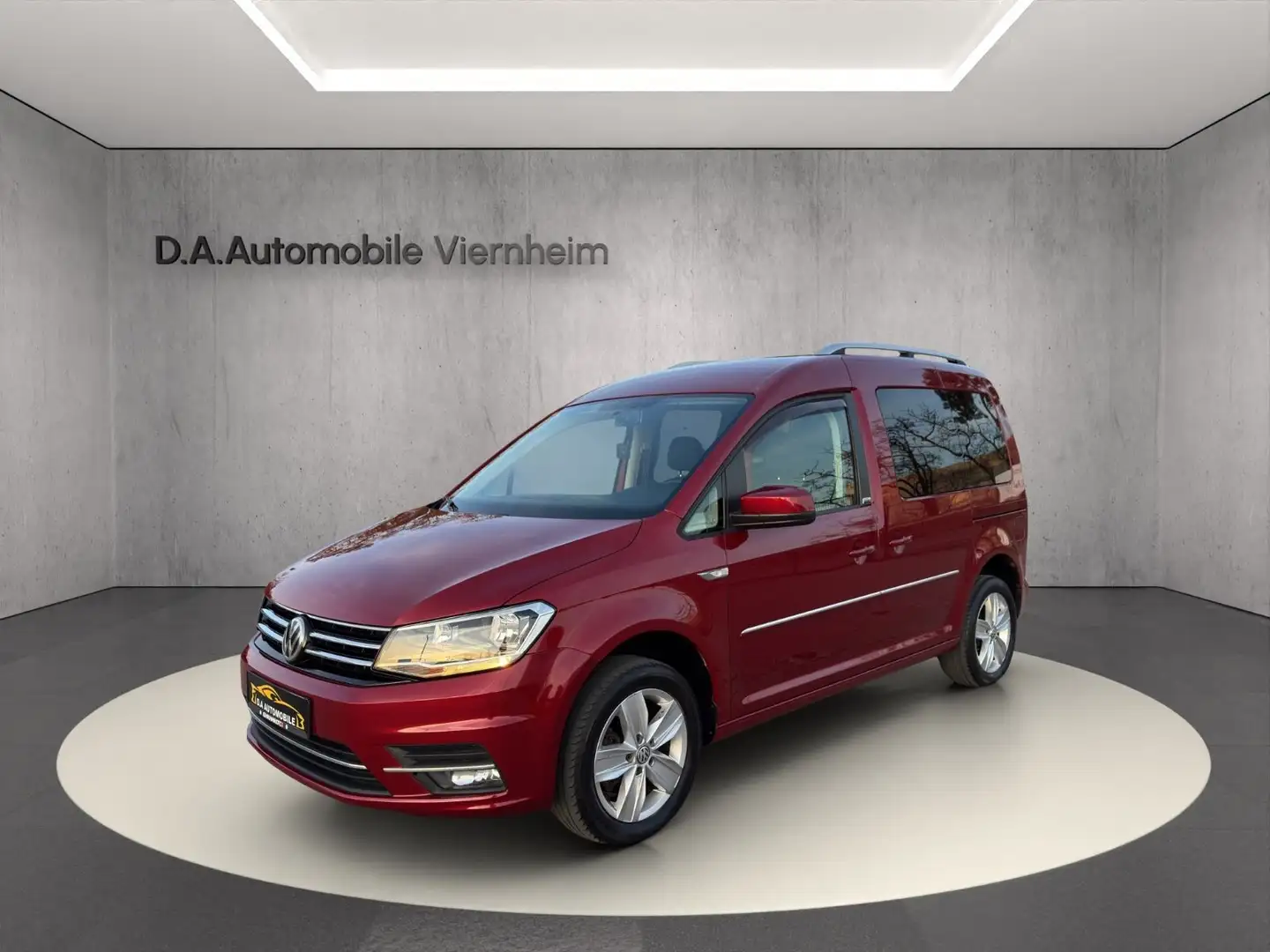 Volkswagen Caddy PKW Generation Four°Klima°Sitzheizung°Eur6 Rot - 1