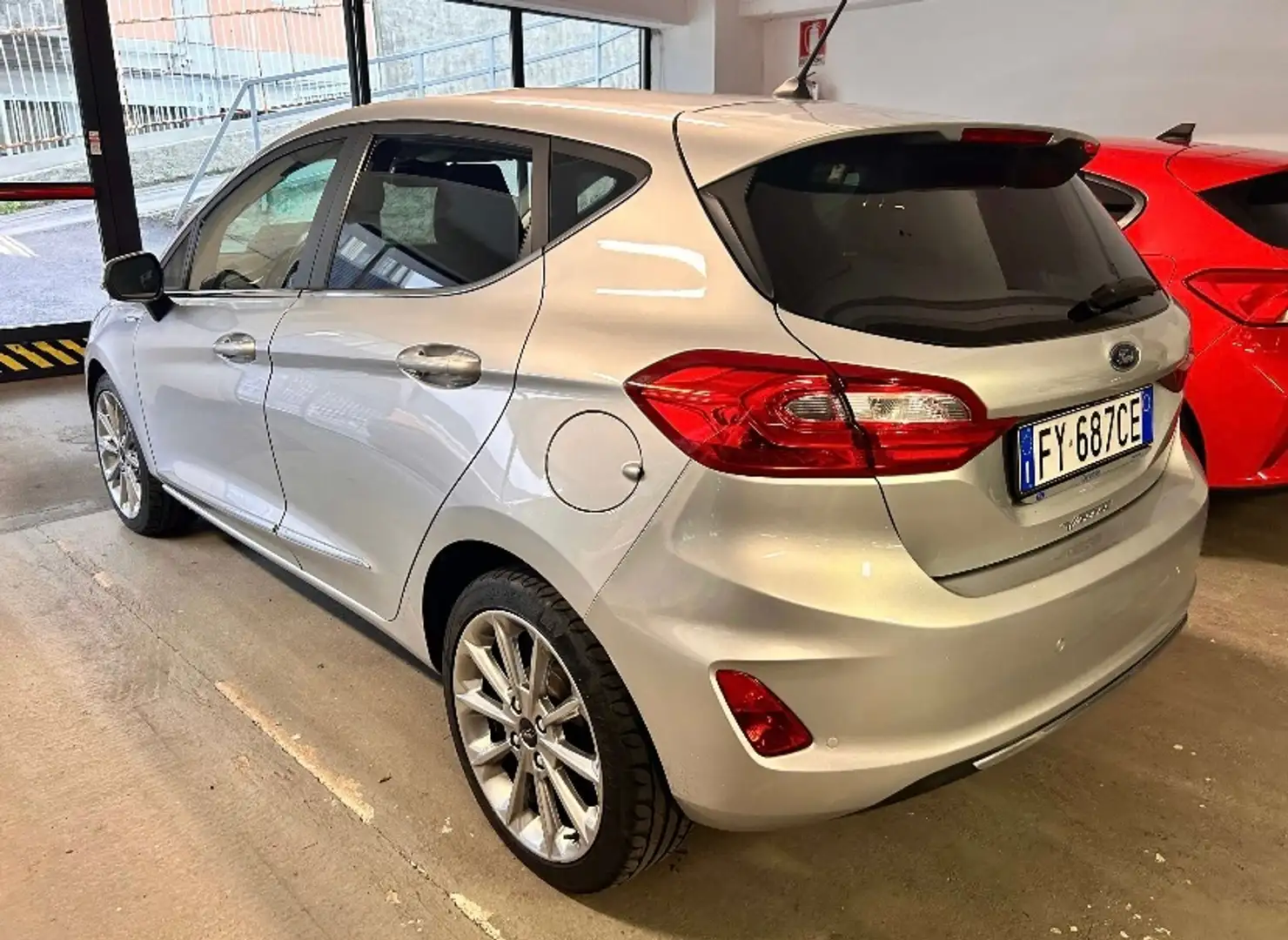 Ford Fiesta Fiesta VII 2017 5p 5p 1.5 tdci Vignale 85cv Grigio - 2