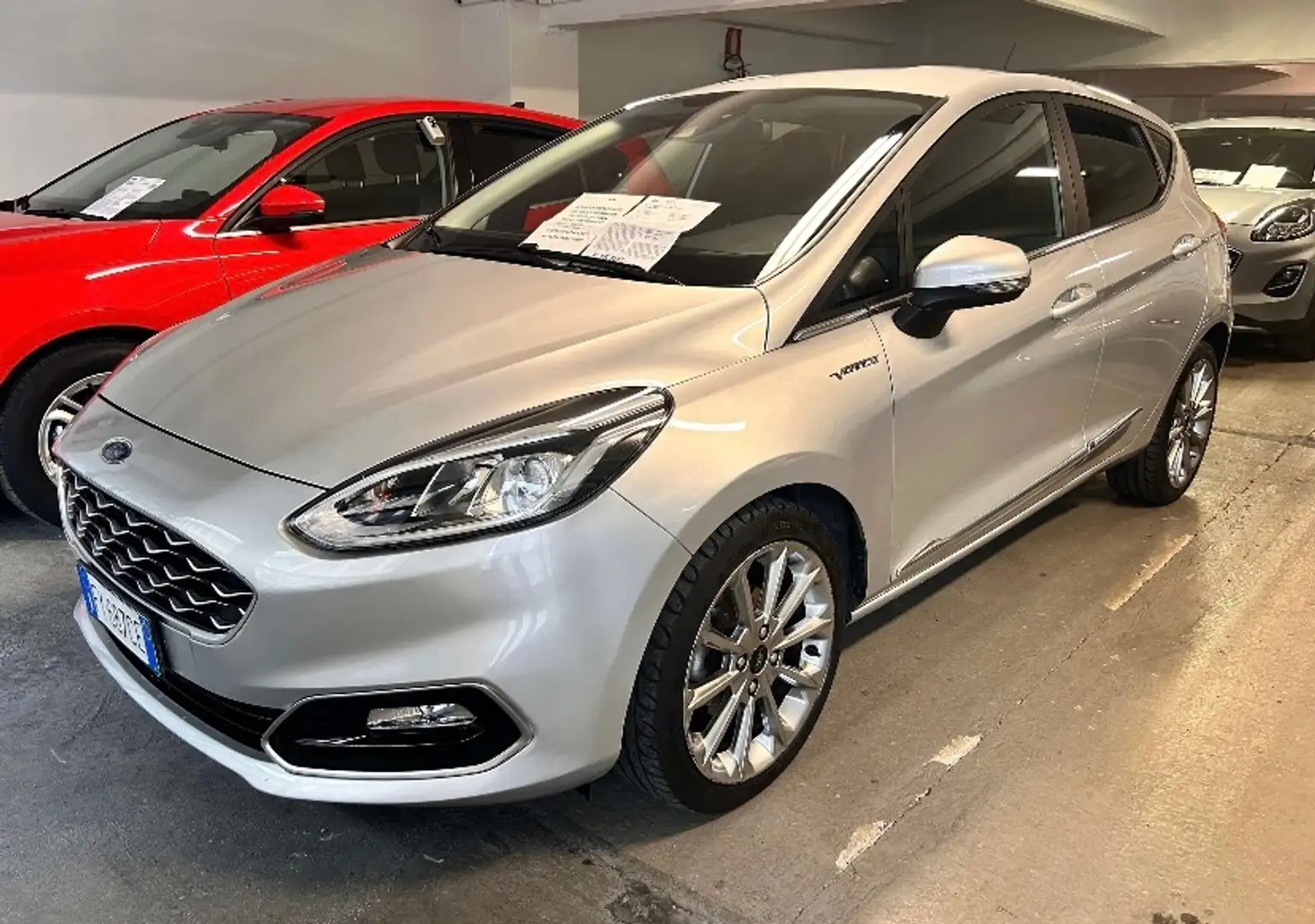 Ford Fiesta Fiesta VII 2017 5p 5p 1.5 tdci Vignale 85cv Grigio - 1