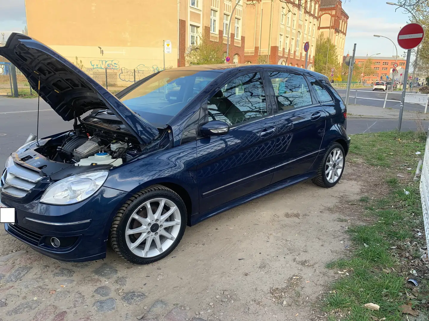Mercedes-Benz B 200 B.200+NeuTÜV+1Jahr Garantie+LemineSchiebdach Blu/Azzurro - 1