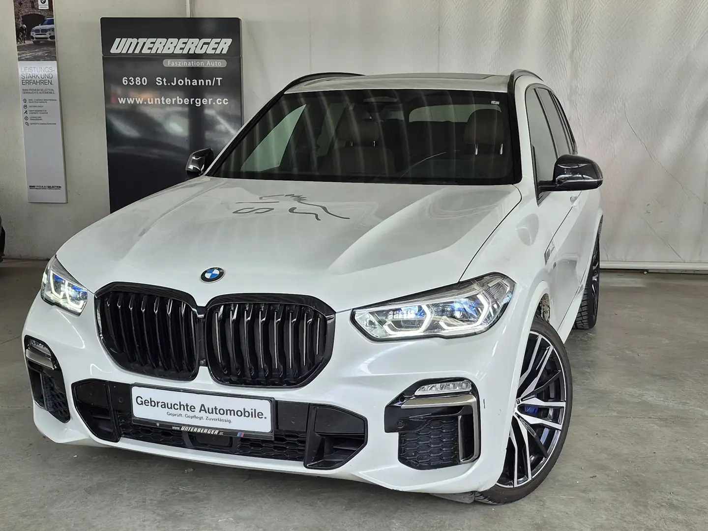 BMW X5 M 50d M Sportpaket / AHK Blanc - 1