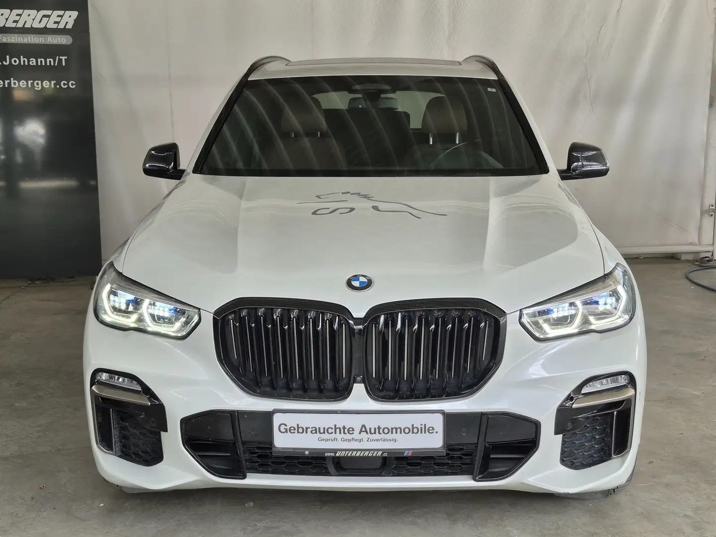 BMW X5 M 50d M Sportpaket / AHK Blanc - 2