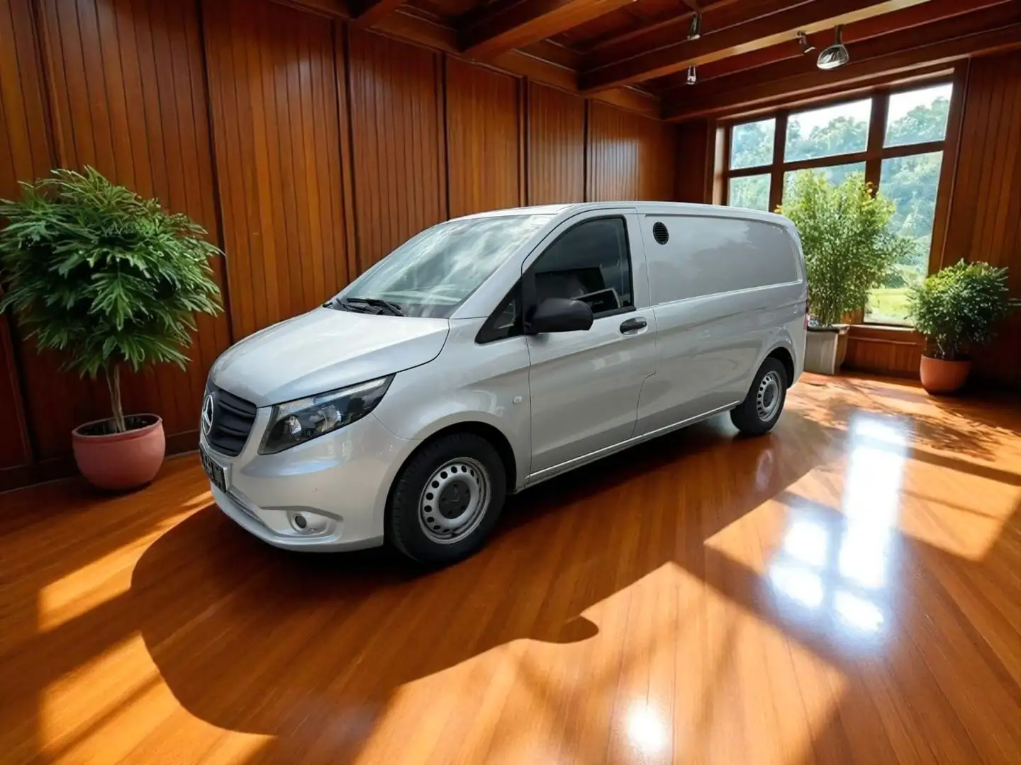 Mercedes-Benz Vito Kasten116 CDI ,Standh ,Sortimo,Navi,DAB,RFK Silber - 2