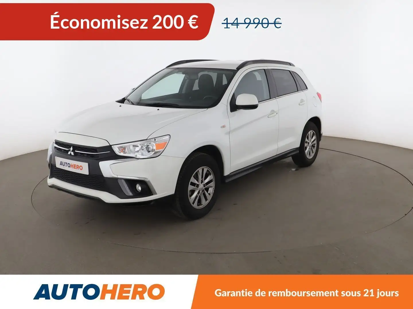 Mitsubishi ASX 1.6 MIVEC Intense 2WD Blanc - 1