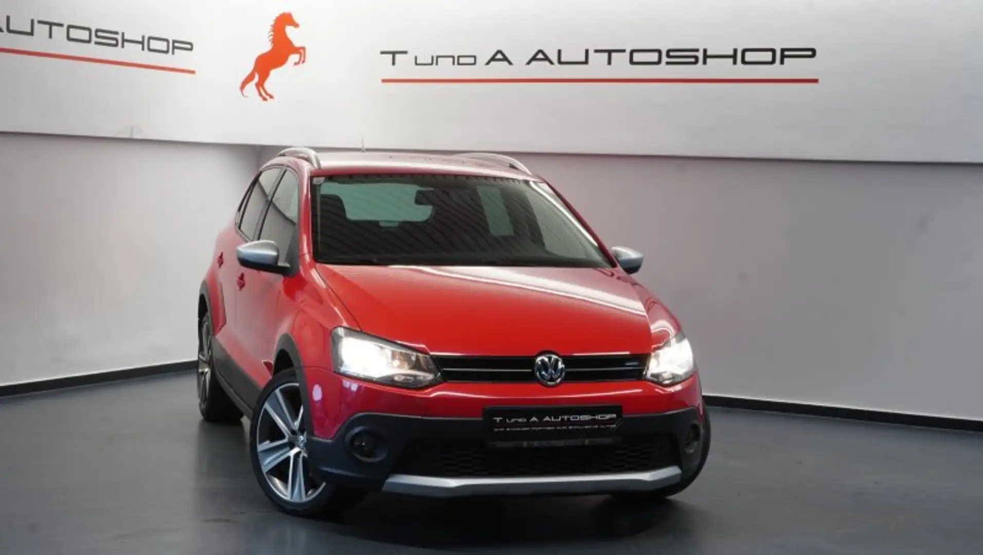 Volkswagen Polo 1,6 TDI Cross BMT/Start-Stopp *Tempomat*Dachreling Rojo - 1
