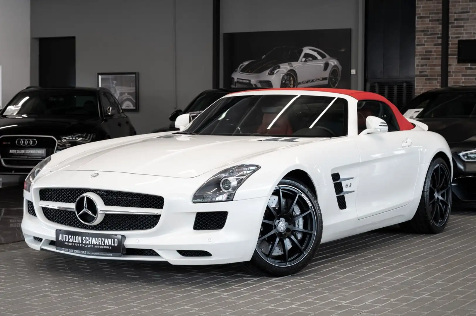 Mercedes-Benz SLS Roadster|DESIGNO|COMAND|KAMERA|1.HAND Alb - 1