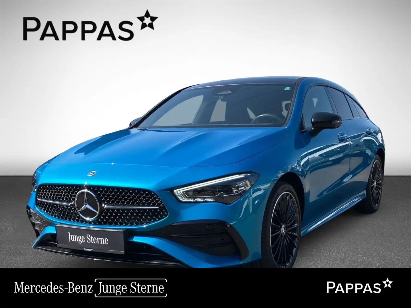 Mercedes-Benz CLA 250 e Shooting Brake PTS Distr Navi Pano AUT Blauw - 1