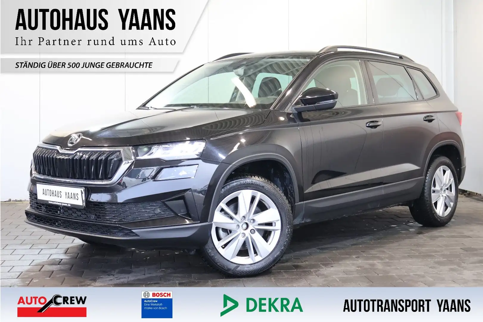 Skoda Karoq 1.5 TSI Selection AID+ACC+SIDE+KAM+LED+17" Schwarz - 1