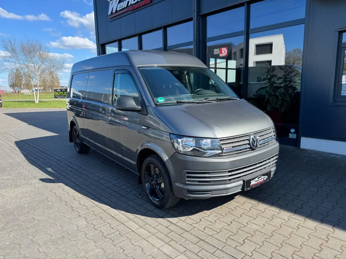 Volkswagen T6 Transporter T6 Trsp. DSG-Mittelhoch -Navi-Klima-AHK-4 Motion Gris - 2