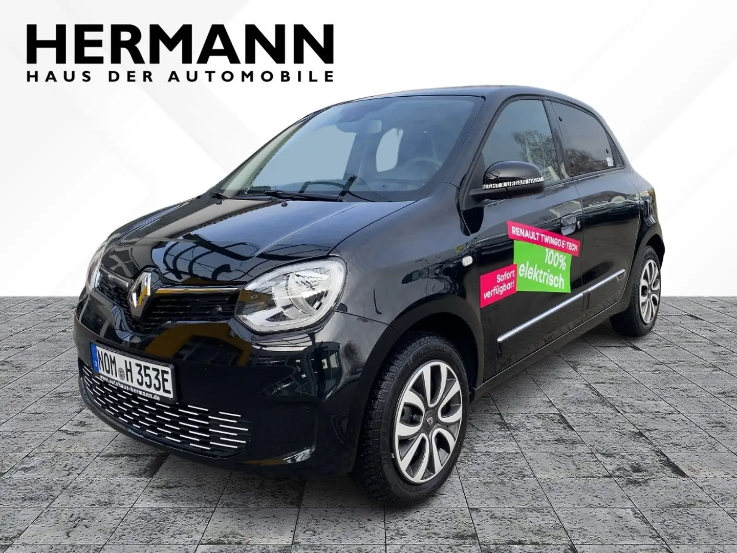 Renault Twingo Techno Electric *NAVI*LED*KONTRAST*SpurH Nero - 1