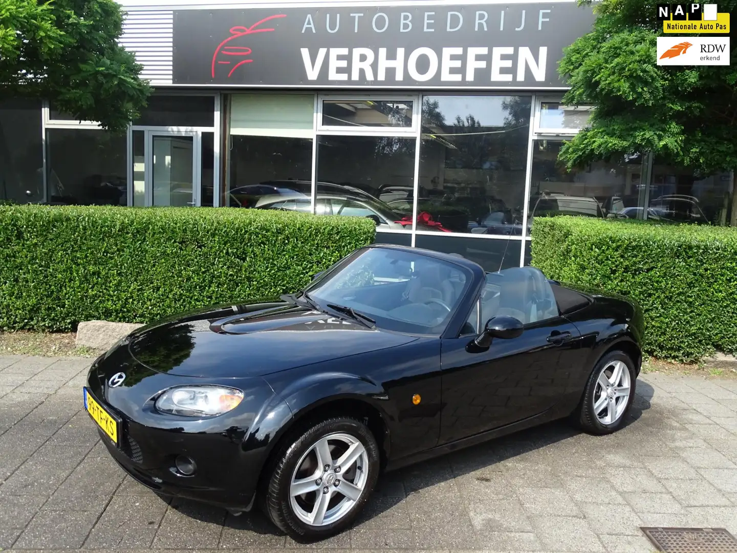 Mazda MX-5 1.8 Exclusive - XENON - ELEKTR RAMEN / SPIEGELS - Zwart - 1