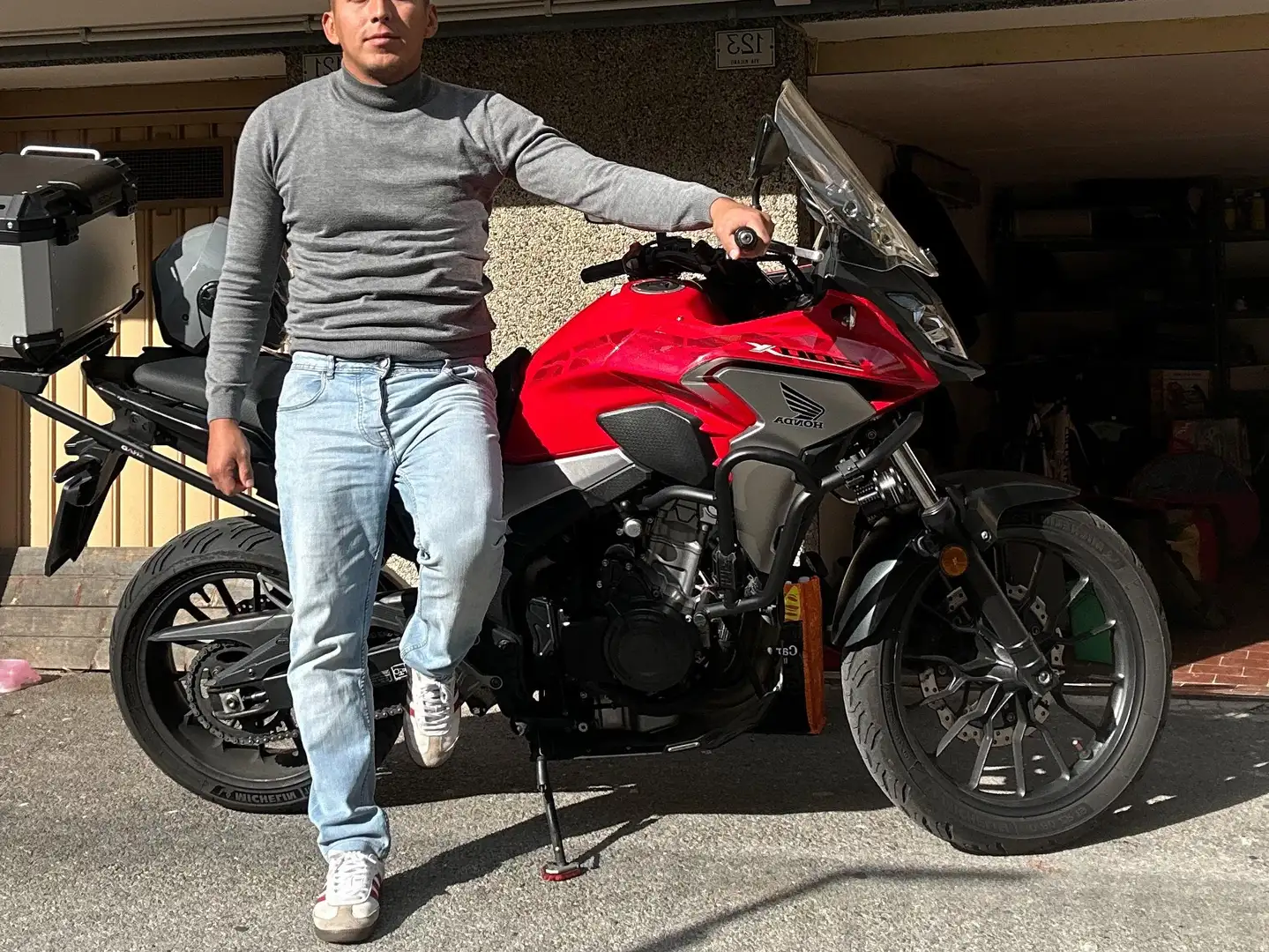 Honda CB 500 Piros - 2