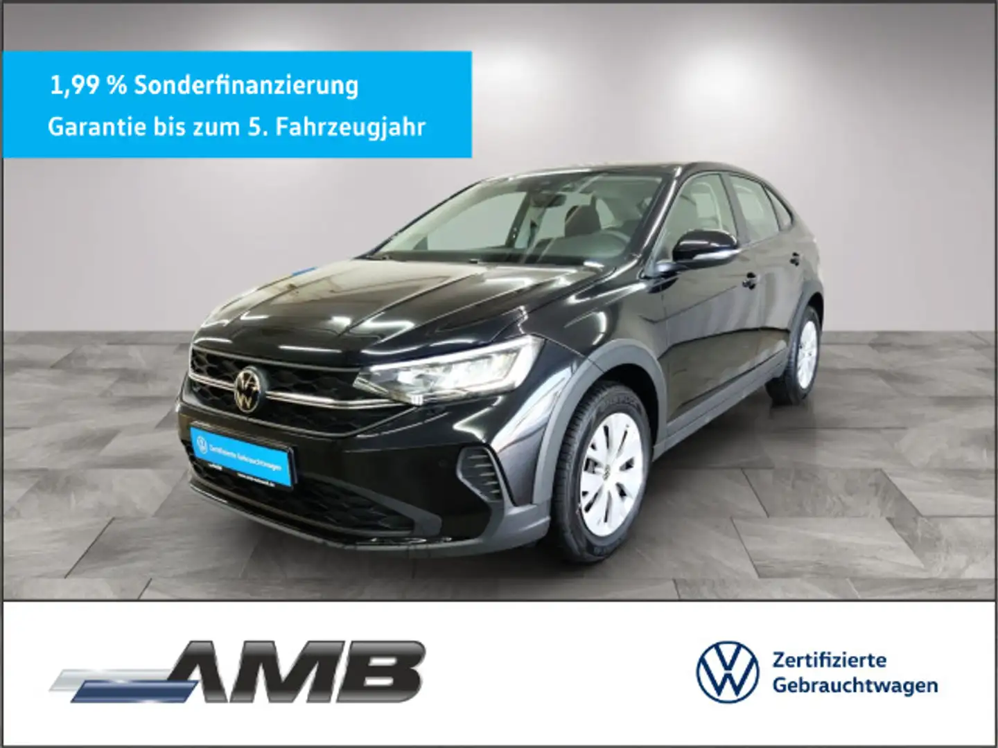 Volkswagen Taigo 1.0 TSI LED/Sitzhzg/var.Ladeboden/09.29Gar Negro - 1